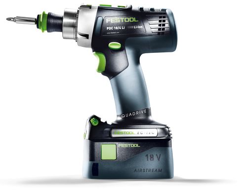 Festool Аккумуляторная ударная дрель-шуруповёрт PDC 18/4 Li-Basic QUADRIVE 574701