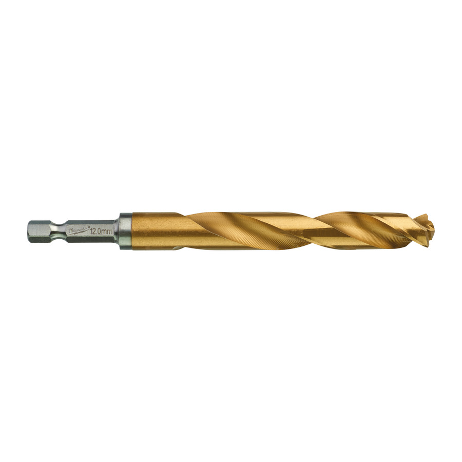Сверло по металлу MILWAUKEE Red Hex HSS-G TiN D12.0мм 48894727
