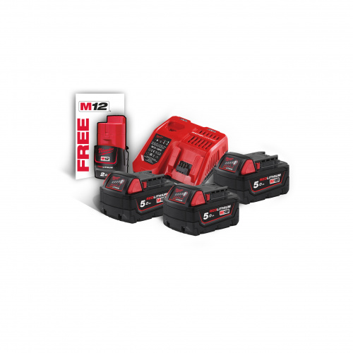 Энергокомплект MILWAUKEE M18  NRG-503 4933451423