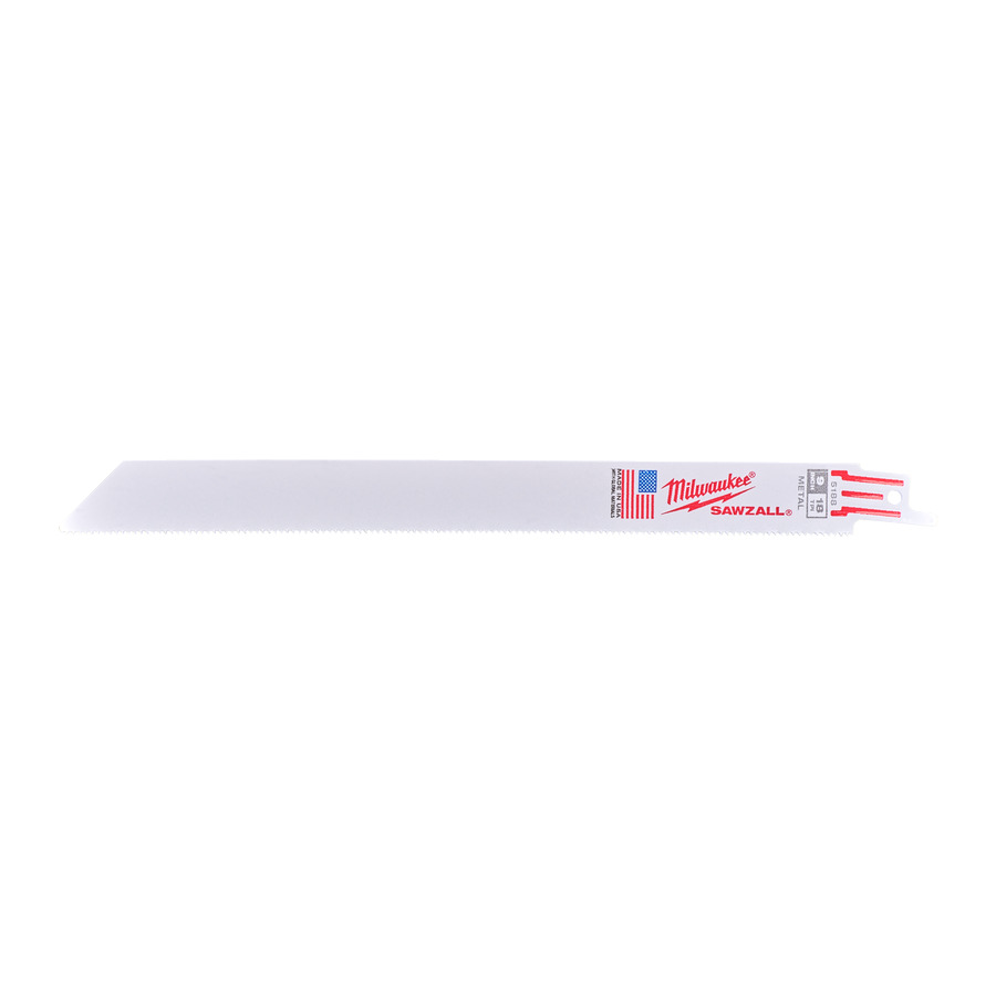 Полотно для сабельной пилы MILWAUKEE THIN KERF S1122EF 230мм, 18Tpi, (5шт) 48005188