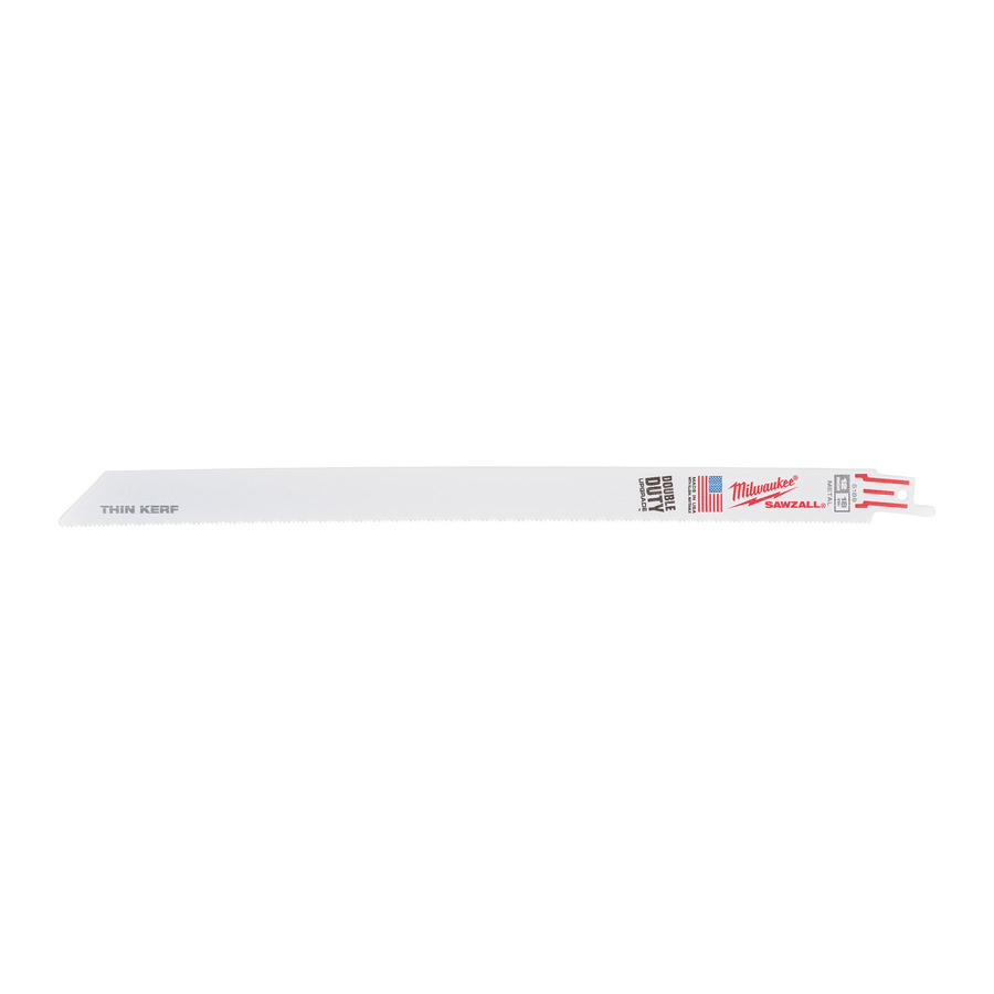 Полотно для сабельной пилы MILWAUKEE THIN KERF 300мм, 18Tpi, (50шт) 48016189