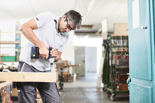 Festool Аккумуляторная ударная дрель-шуруповёрт PDC 18/4 Li 5,2-Set-SCA QUADRIVE 574703