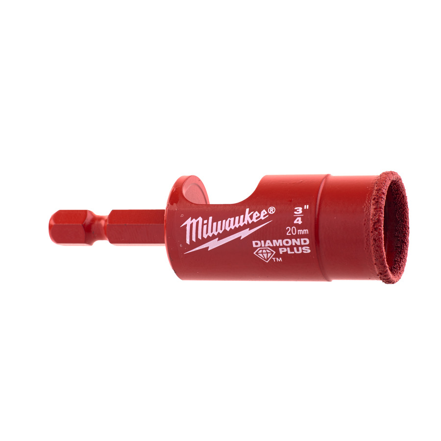 Коронка алмазная MILWAUKEE Diamond Plus HEX(1/4") 20мм 49560515