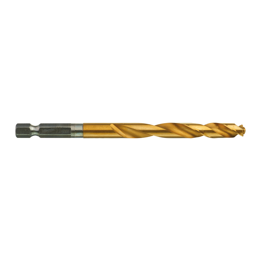 Сверло по металлу MILWAUKEE Red Hex HSS-G TiN  D7.5мм 48894718