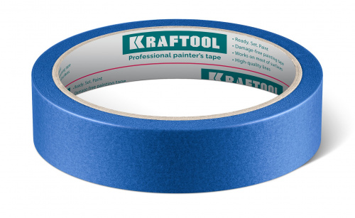 KRAFTOOL #100 Perfect 25 мм х 30 м, для гладких и шероховатых поверхностей, малярная лента (12101-25