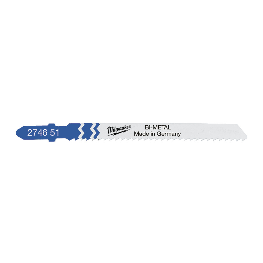 Пилка для лобзика MILWAUKEE T101Asp. (5шт) Bi-Metal 4932274651