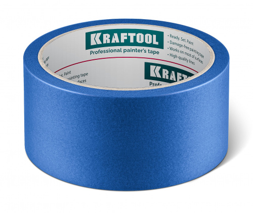 KRAFTOOL #100 Perfect 48 мм х 30 м, для гладких и шероховатых поверхностей, малярная лента (12101-48