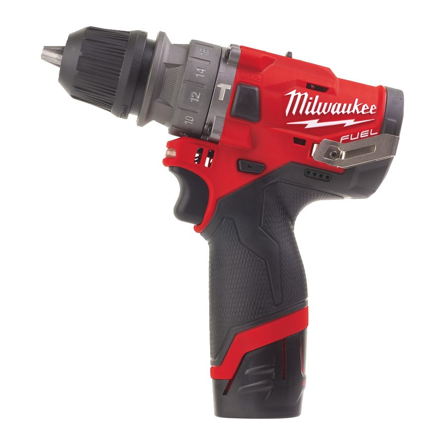 Дрель-шуруповёрт с ударом MILWAUKEE M12 FPDXKIT-202X 4933464138