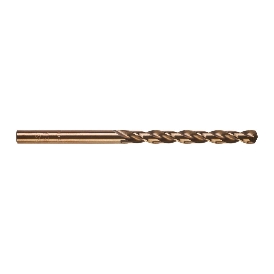 Сверло по металлу MILWAUKEE Red Cobalt HSS-G Co5%  D5.0x86мм 4932363264