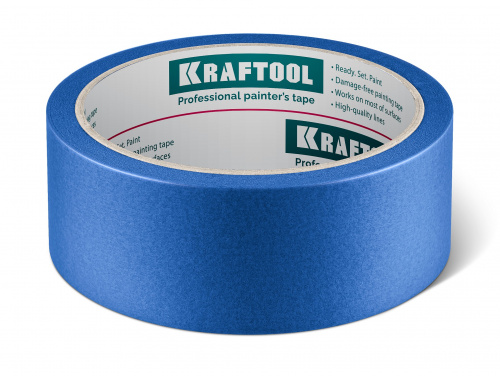 KRAFTOOL #100 Perfect 38 мм х 30 м, для гладких и шероховатых поверхностей, малярная лента (12101-38