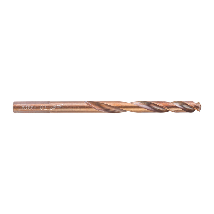 Сверло по металлу MILWAUKEE Red Cobalt HSS-G Co5%  D7.0x109мм 4932363271