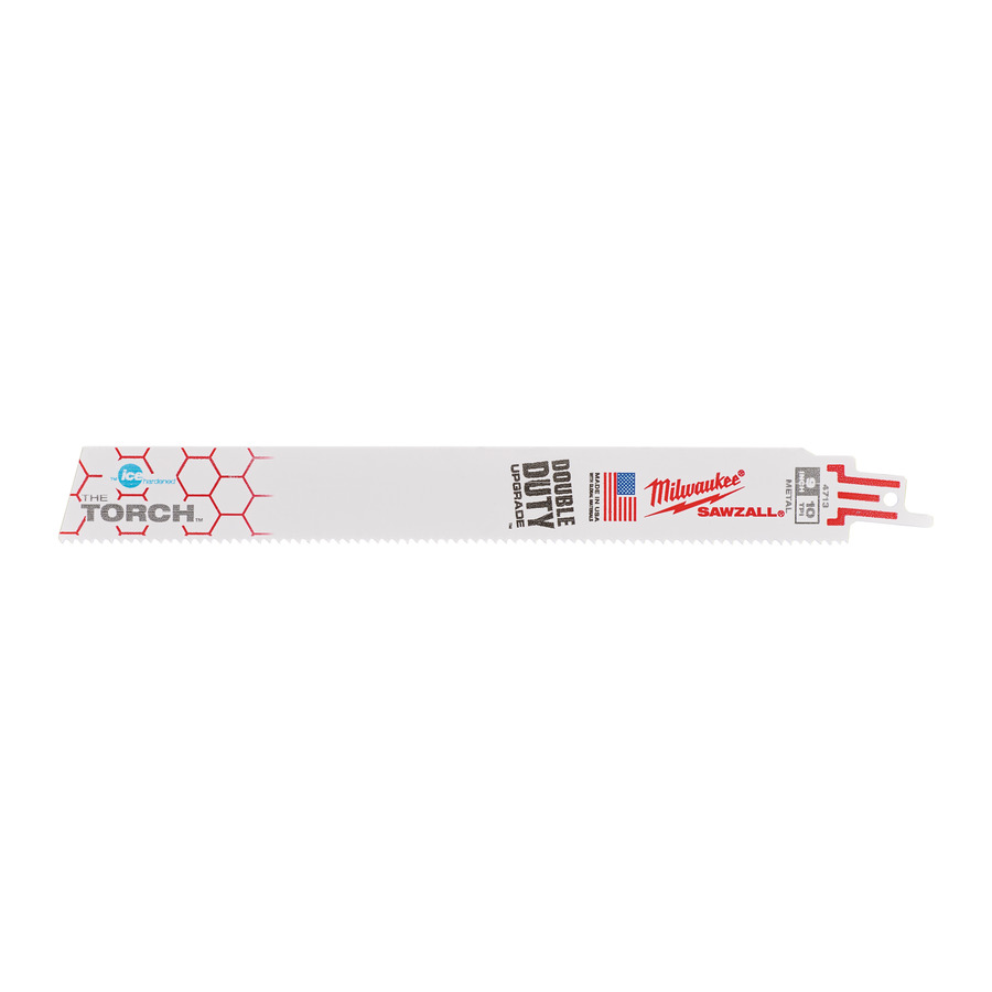 Полотно для сабельной пилы MILWAUKEE TORCH IH 230мм, 10Tpi, (5шт) 48004713