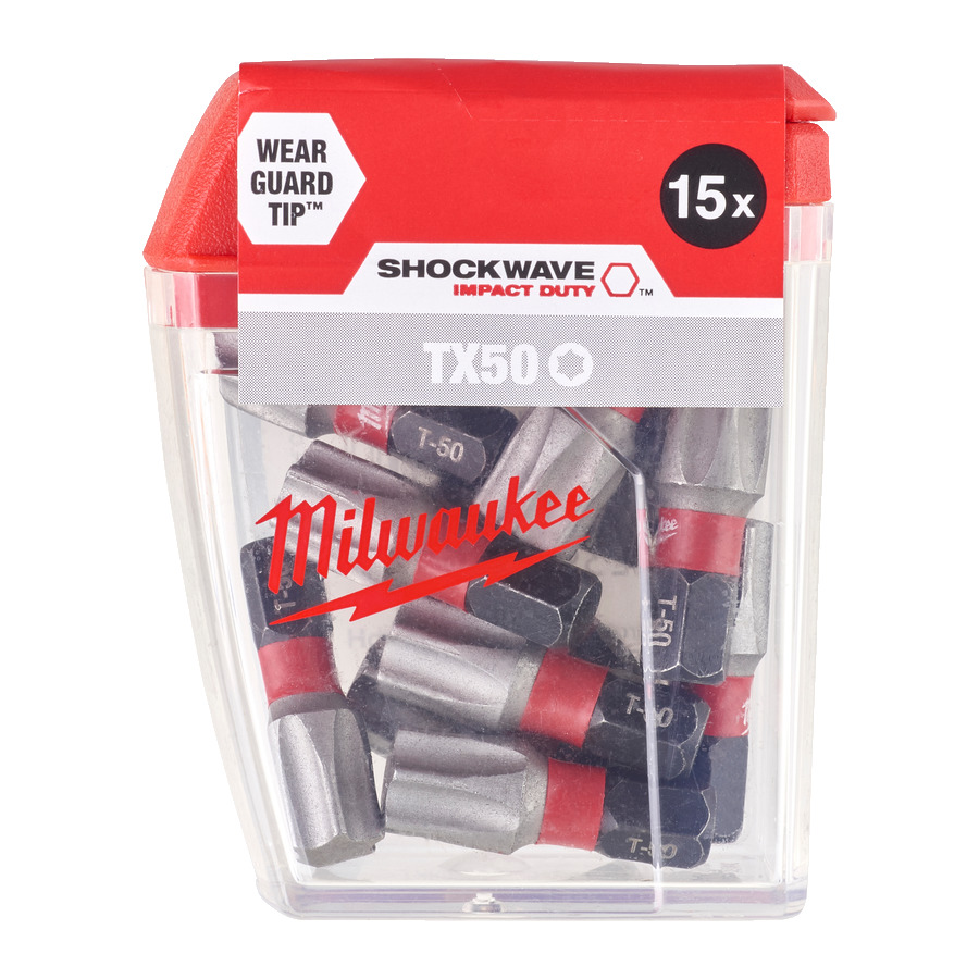 Бита ударная MILWAUKEE TX50x25мм (15шт) 4932430892