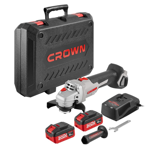 Угловая шлифовальная машина аккумуляторная BL CROWN CT23001-125HX-4 BMC