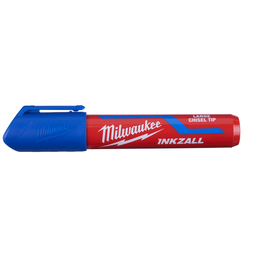 Маркер строительный большой  MILWAUKEE синий, 6.2мм 4932471557