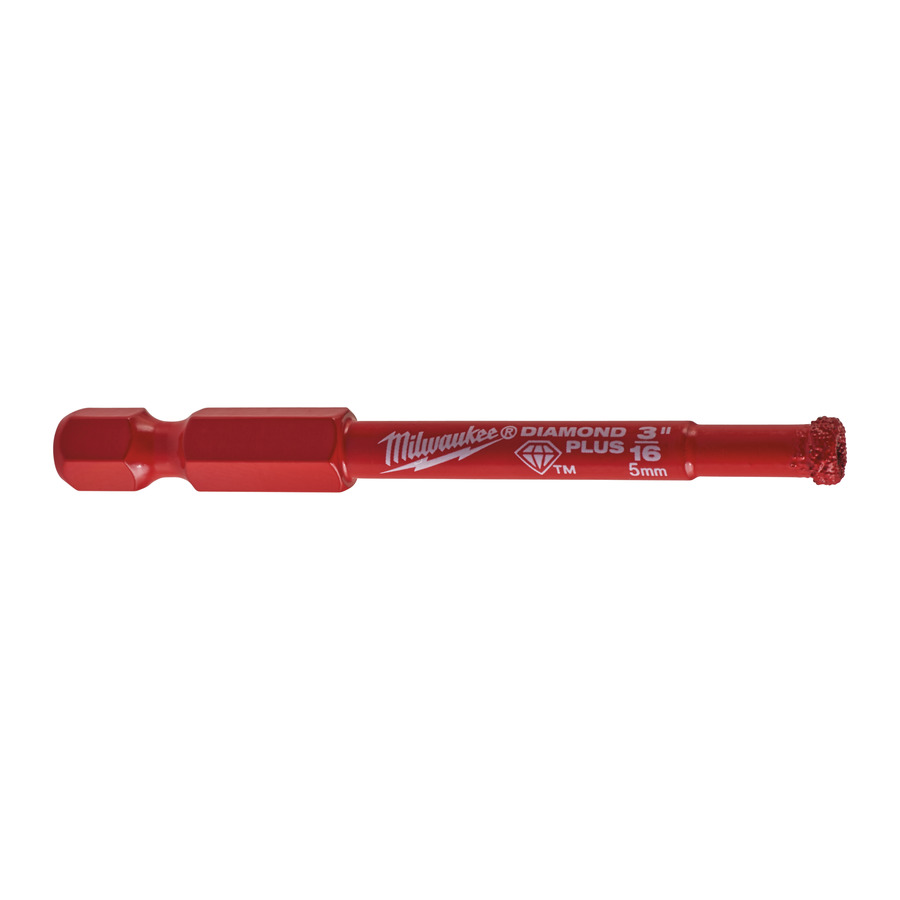 Коронка алмазная MILWAUKEE Diamond Plus HEX(1/4")  5мм 49560503