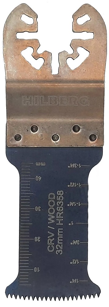 Полотно пильное погружное по древесине Hilberg Cr-V 32*50*14TPI HR6354