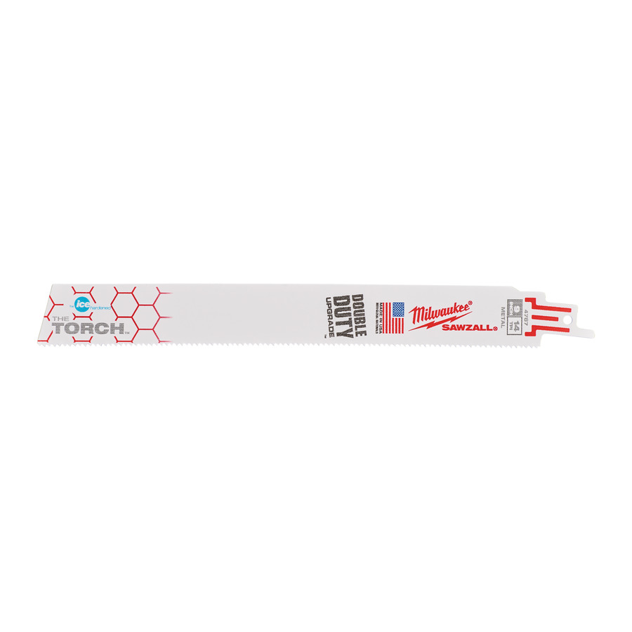 Полотно для сабельной пилы MILWAUKEE TORCH IH 230мм, 14Tpi, (5шт) 48004787