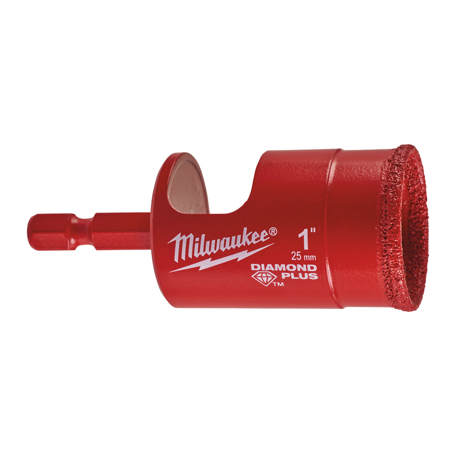 Коронка алмазная MILWAUKEE Diamond Plus HEX(1/4") 25мм 49560517