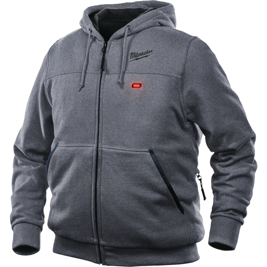 Мужская толстовка с подогревом M12 HH GREY3-0 (L) 4933464354