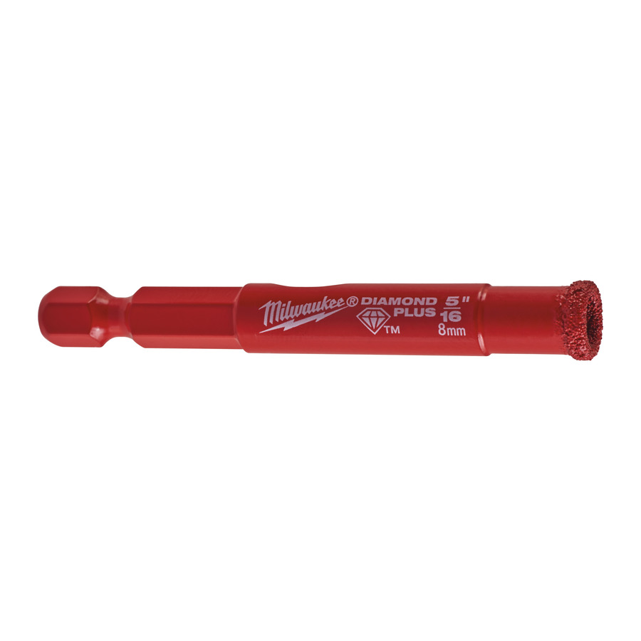 Коронка алмазная MILWAUKEE Diamond Plus HEX(1/4")  8мм 49560507