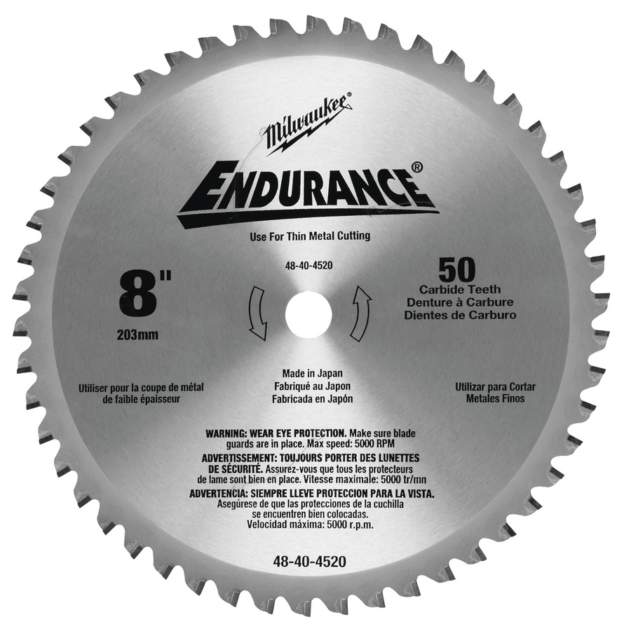 Диск пильный по металлу MILWAUKEE D203x1.8x16мм, Z50 48404520