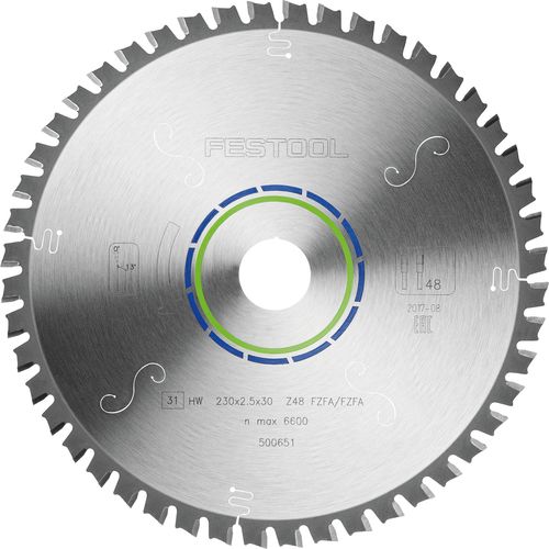 Festool Пильный диск с мелким зубом 230x2,5x30 F48 500651