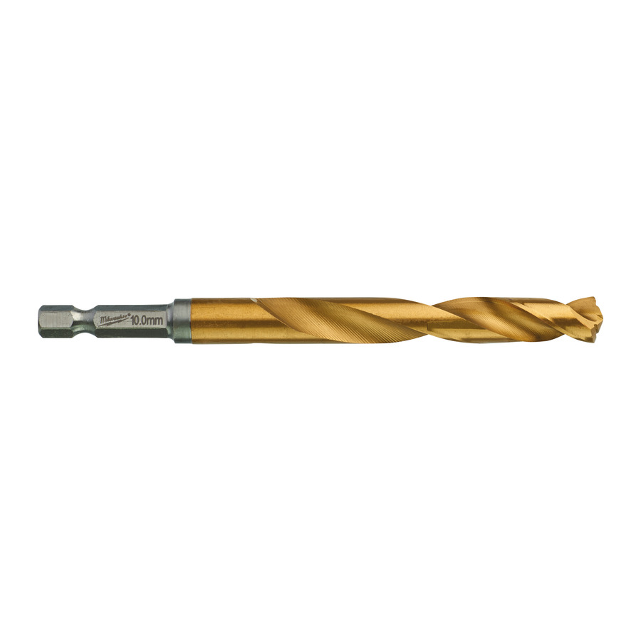 Сверло по металлу MILWAUKEE Red Hex HSS-G TiN D10.0мм 48894723