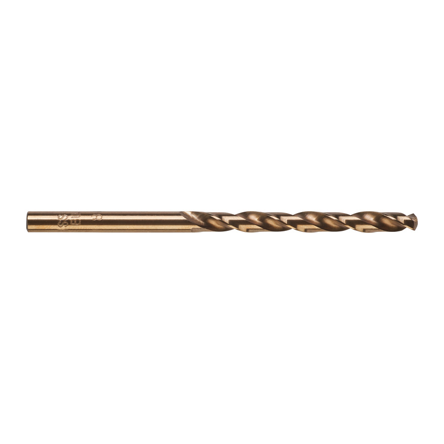 Сверло по металлу MILWAUKEE Red Cobalt HSS-G Co5%  D4.8x86мм 4932363263