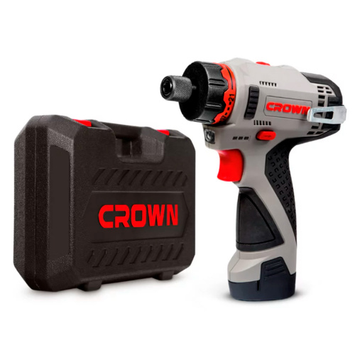 Дрель-шуруповерт аккумуляторная CROWN CT21072HBX-2 BMC