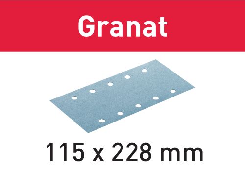 Festool Шлифовальные листы STF 115X228 P180 GR/100 Granat 498949