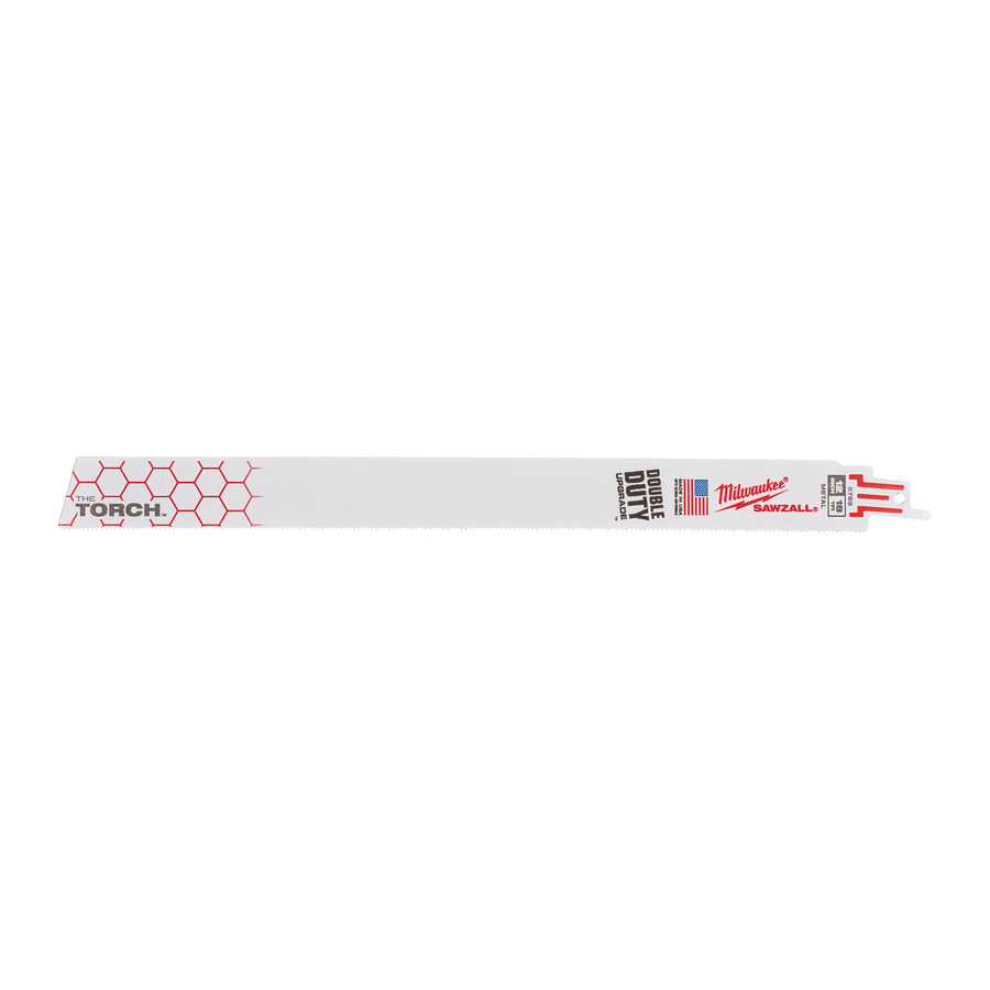 Полотно для сабельной пилы MILWAUKEE TORCH 300мм, 18Tpi, (5шт) 48005789