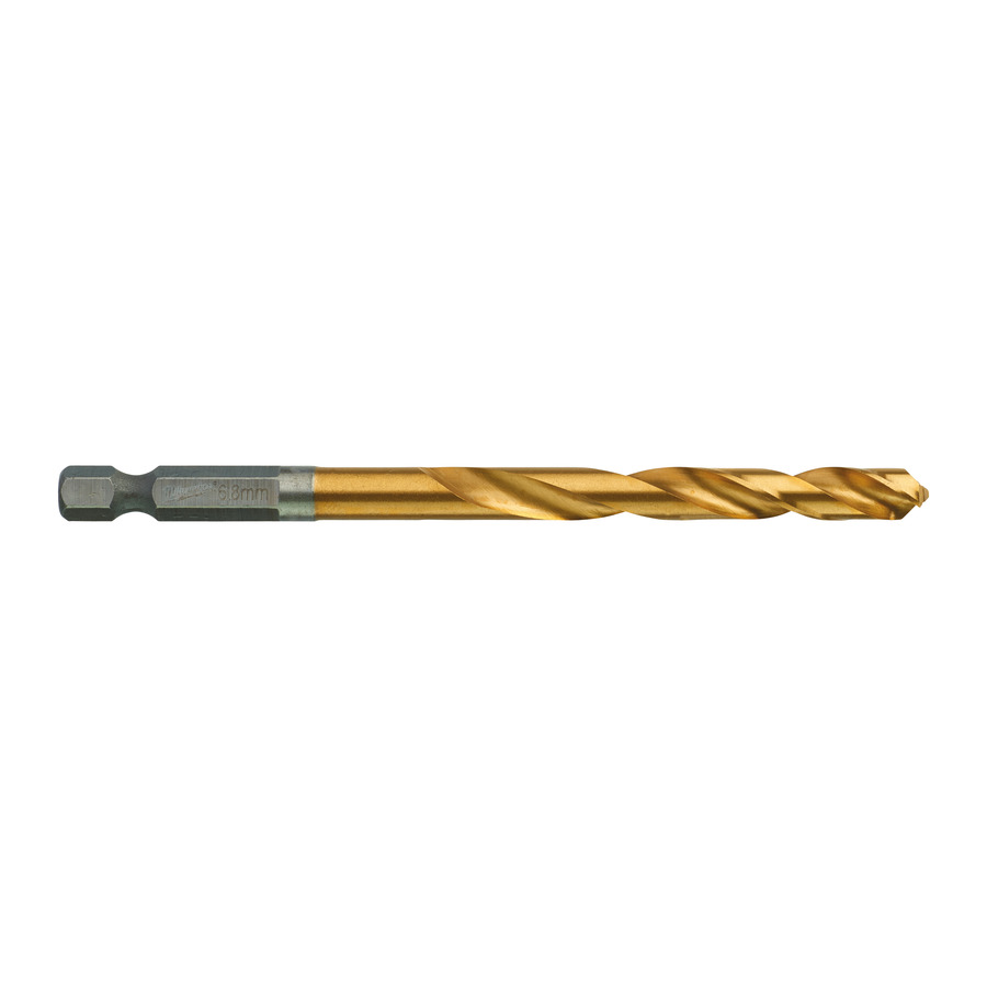 Сверло по металлу MILWAUKEE Red Hex HSS-G TiN  D6.8мм 48894716
