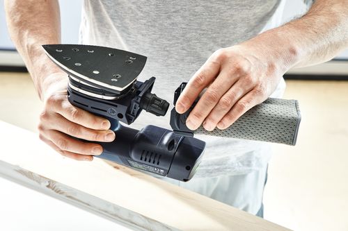 Festool Аккумуляторная дельтавидная шлифовальная машинка DTSC 400 Li-Basic 201526