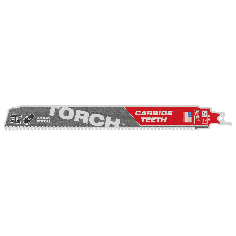 Полотно для сабельной пилы MILWAUKEE TORCH TCT 230мм, 7Tpi, (5шт) 48005502