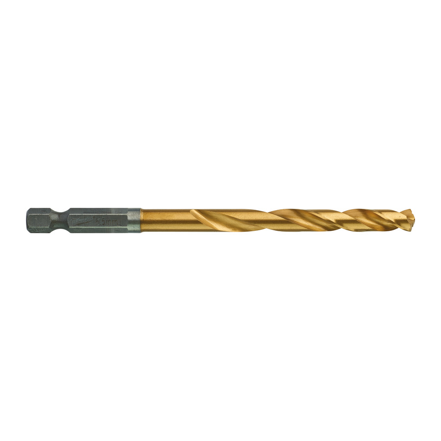 Сверло по металлу MILWAUKEE Red Hex HSS-G TiN  D6.5мм 48894715